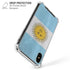 Argentina Flag Distressed iPhone X/XS Clear Case