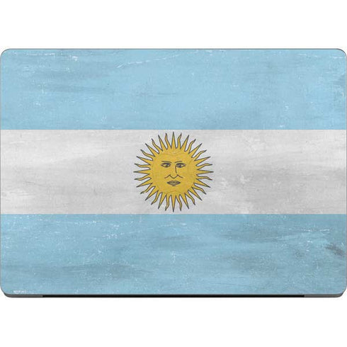 Argentina Flag Distressed Apple MacBook Pro 14-inch Skin