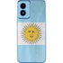 Argentina Flag Distressed Moto G Play 4G (2024) Skin