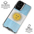 Argentina Flag Distressed Moto G Power 5G (2024) Clear Case