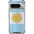 Argentina Flag Distressed Pixel 9/9 Pro Clear Case
