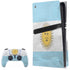 Argentina Flag Distressed PS5 Pro Disk Bundle Skin