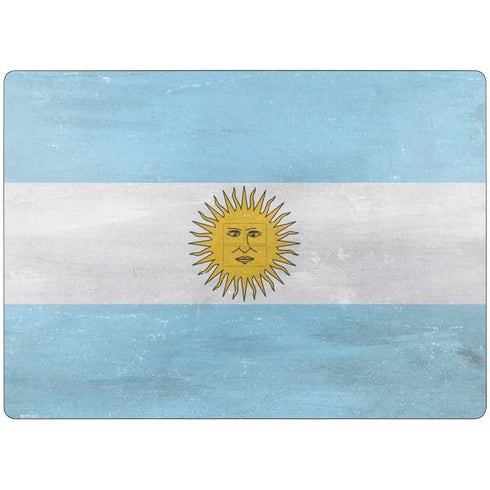 Argentina Flag Distressed Surface Laptop 7 13.8in Skin