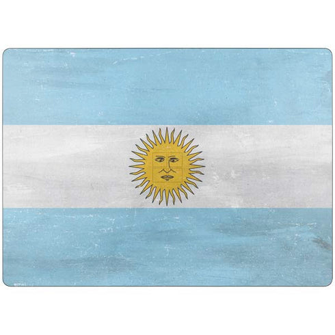 Argentina Flag Distressed Surface Laptop 7 15in Skin