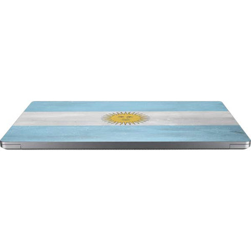 Argentina Flag Distressed Laptop Skins