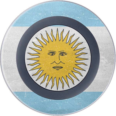 Argentina Flag Distressed Wireless Charger Skin