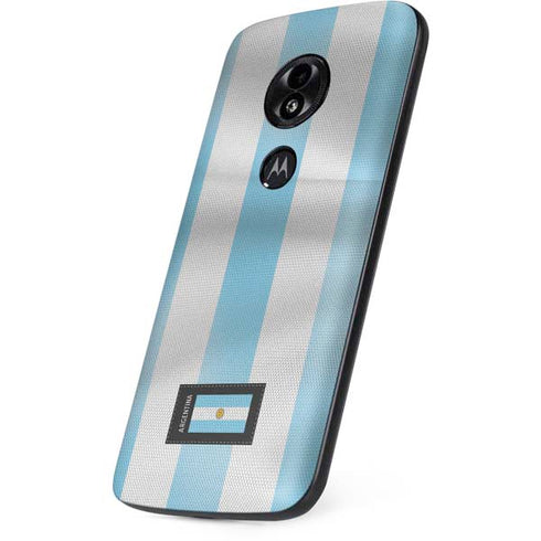 Argentina Soccer Flag Moto E5 Play Skin