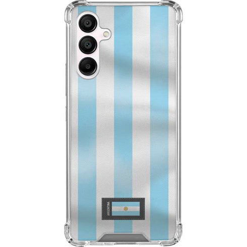 Argentina Soccer Flag Galaxy A16 5G Clear Case