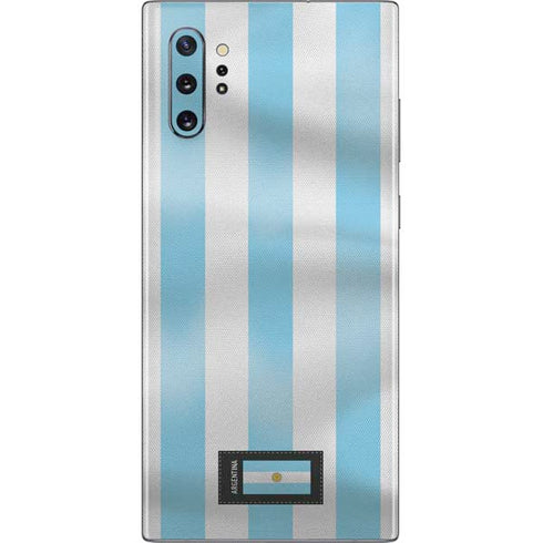 Argentina Soccer Flag Galaxy Note 10 Plus Skin