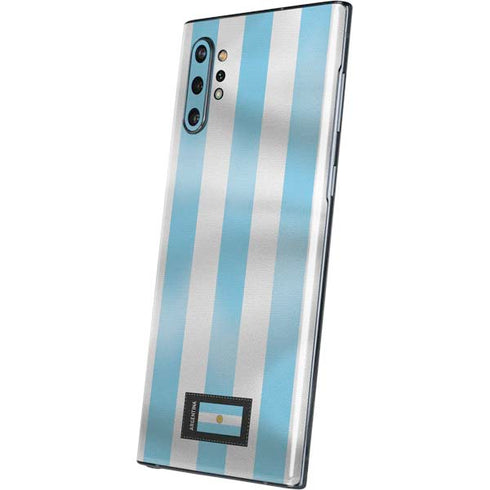 Argentina Soccer Flag Galaxy Note 10 Plus Skin