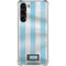 Argentina Soccer Flag Galaxy S24 FE Clear Case