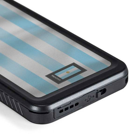 Argentina Soccer Flag Galaxy S24 Plus Waterproof Case