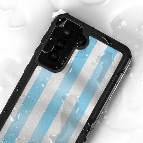 Argentina Soccer Flag Galaxy S24 Plus Waterproof Case