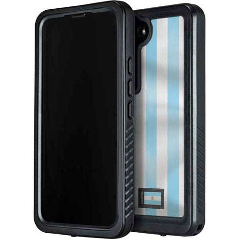 Argentina Soccer Flag Galaxy S24 Waterproof Case