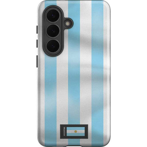 Argentina Soccer Flag Galaxy S26 Plus Impact Case
