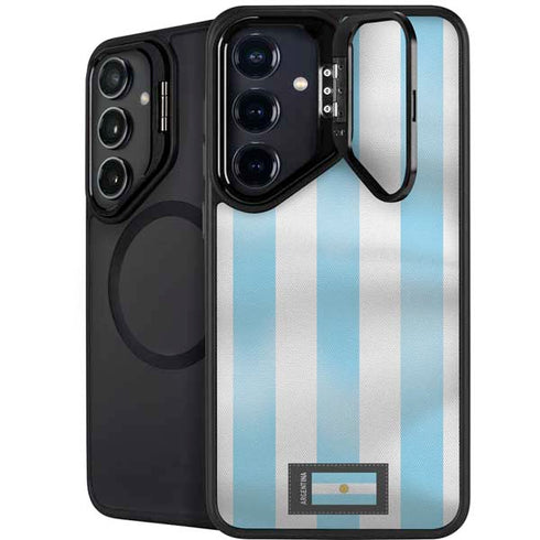 Argentina Soccer Flag Galaxy S26 Plus Kickstand Case
