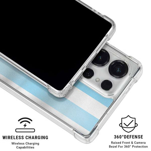 Argentina Soccer Flag Galaxy S26 Ultra Clear Case