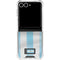 Argentina Soccer Flag Galaxy Z Flip7 Clear Case