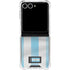 Argentina Soccer Flag Galaxy Z Flip7 Clear Case