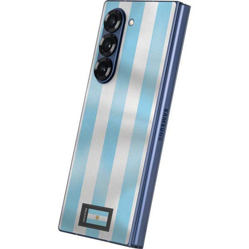 Argentina Soccer Flag Galaxy Z Fold6 Skin