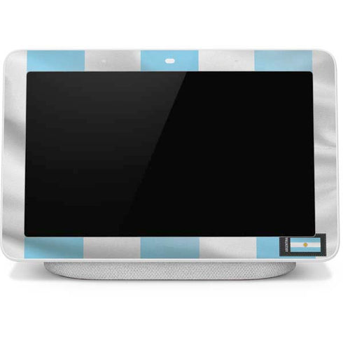 Argentina Soccer Flag Google Home Hub Skin