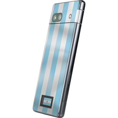 Argentina Soccer Flag Google Pixel 7a Skin