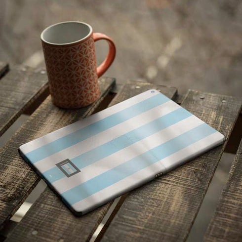 Argentina Soccer Flag iPad Skins
