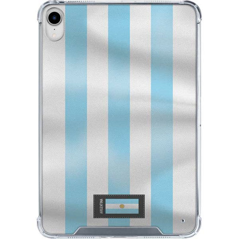 Argentina Soccer Flag iPad 11th Gen (2025) Clear Case