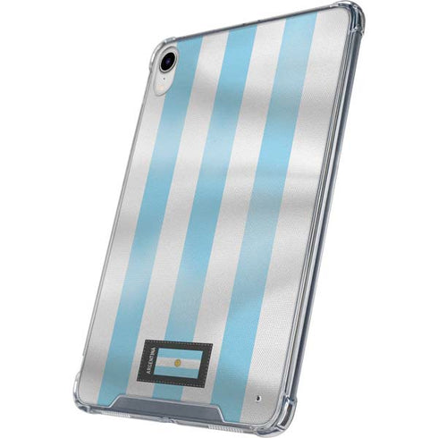 Argentina Soccer Flag iPad 11th Gen (2025) Clear Case