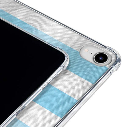 Argentina Soccer Flag iPad 11th Gen (2025) Clear Case