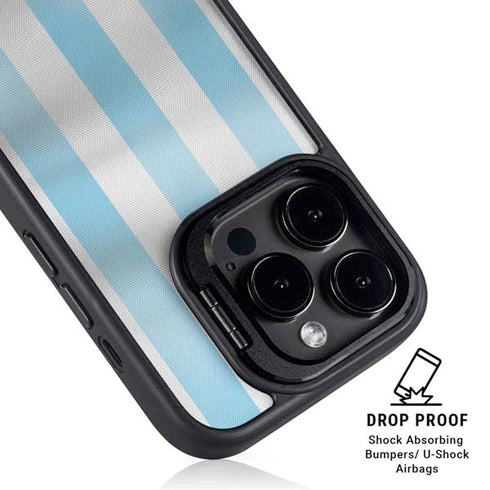 Argentina Soccer Flag iPhone 15 Pro Max Kickstand Case