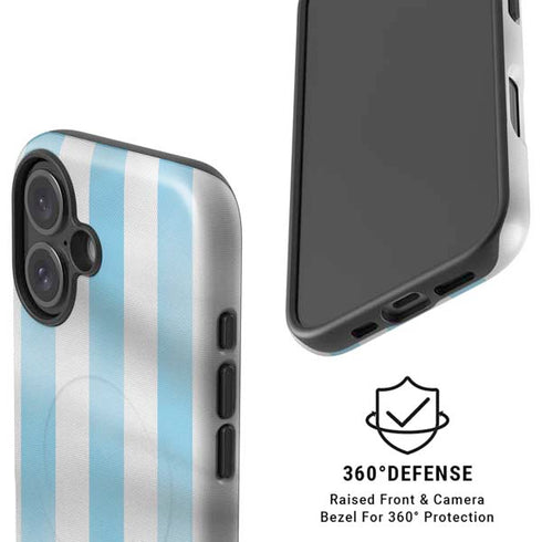 Argentina Soccer Flag iPhone 16 Magsafe Impact Case