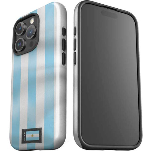 Argentina Soccer Flag iPhone 16 Pro Max Impact Case