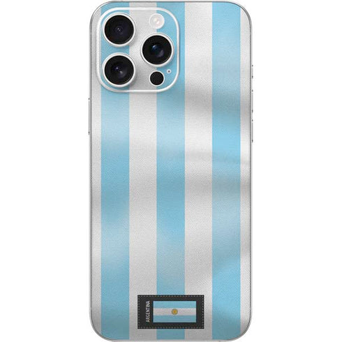 Argentina Soccer Flag iPhone 16 Pro Max Skin