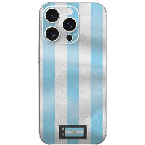 Argentina Soccer Flag iPhone 16 Pro Skin
