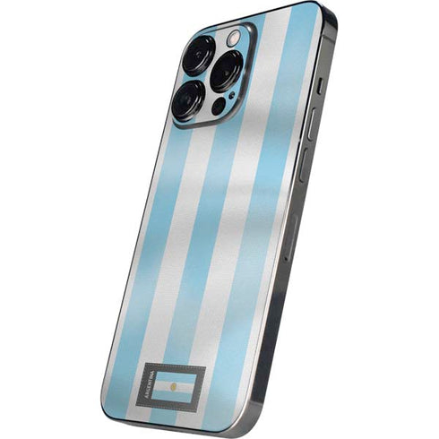 Argentina Soccer Flag iPhone 16 Pro Skin