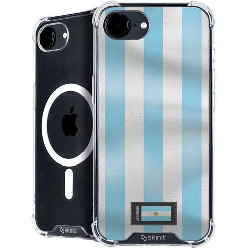 Argentina Soccer Flag iPhone 16e MagSafe Case