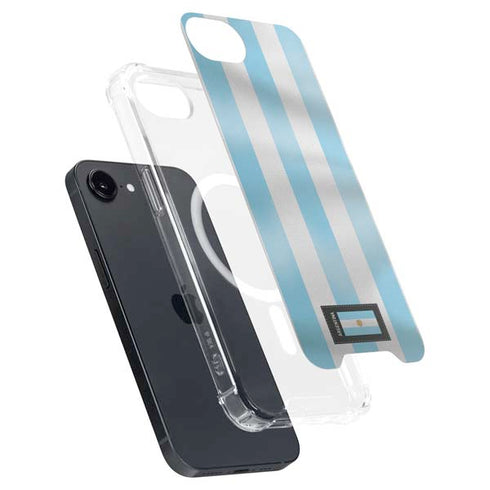 Argentina Soccer Flag iPhone 16e MagSafe Case