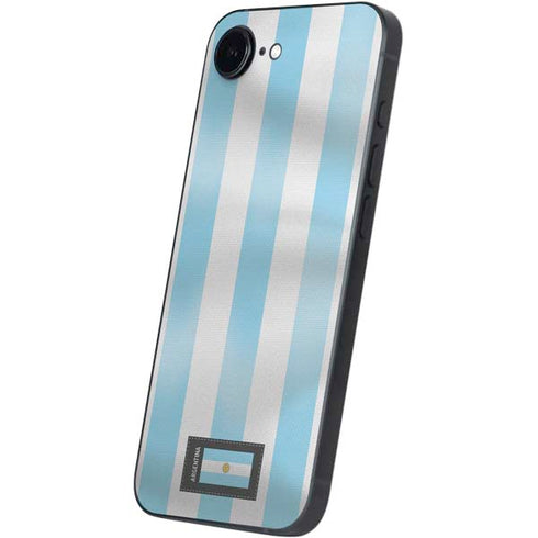 Argentina Soccer Flag iPhone 16e Skin
