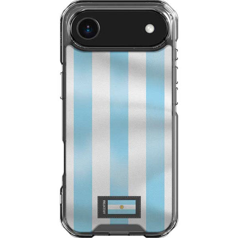 Argentina Soccer Flag iPhone 17 Air Clear Case
