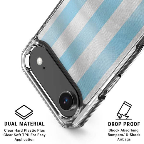 Argentina Soccer Flag iPhone 17 Air Clear Case