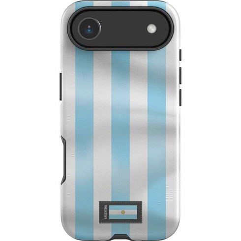 Argentina Soccer Flag iPhone 17 Air Impact Case