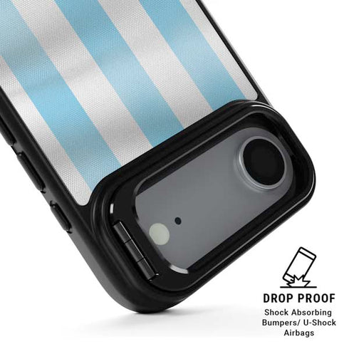 Argentina Soccer Flag iPhone 17 Air Kickstand Case