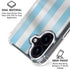 Argentina Soccer Flag iPhone 17 Clear Case