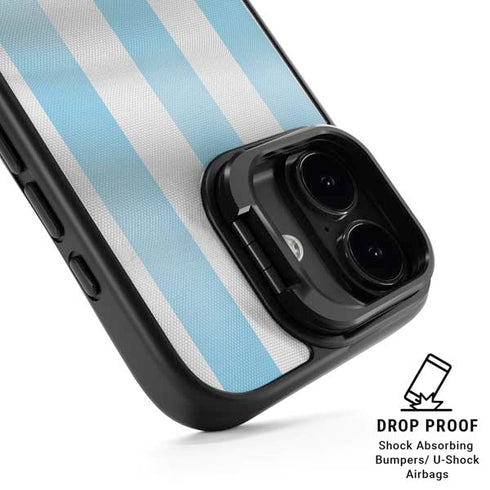 Argentina Soccer Flag iPhone 17 Kickstand Case