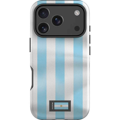 Argentina Soccer Flag iPhone 17 Pro Impact Case