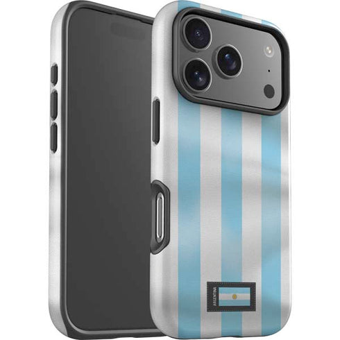 Argentina Soccer Flag iPhone 17 Pro Impact Case