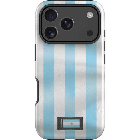Argentina Soccer Flag iPhone 17 Pro Max Impact Case