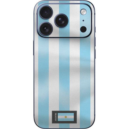 Argentina Soccer Flag iPhone 17 Pro Max Skin
