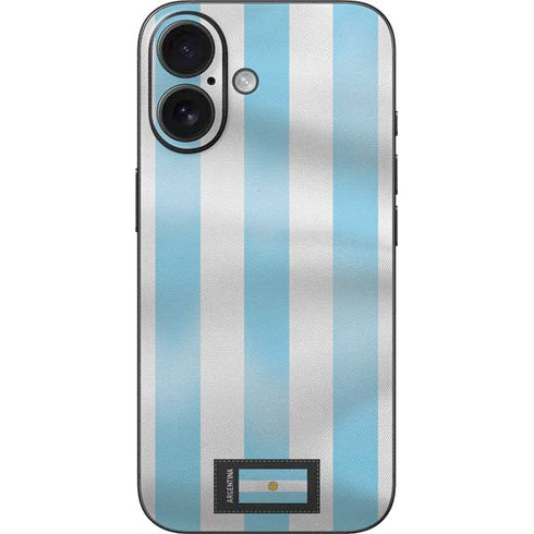 Argentina Soccer Flag iPhone 17 Skin